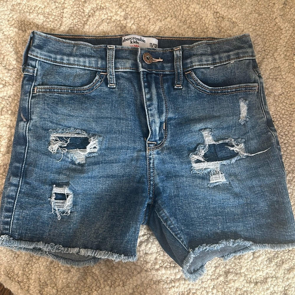 Abercrombie kids Jean shorts